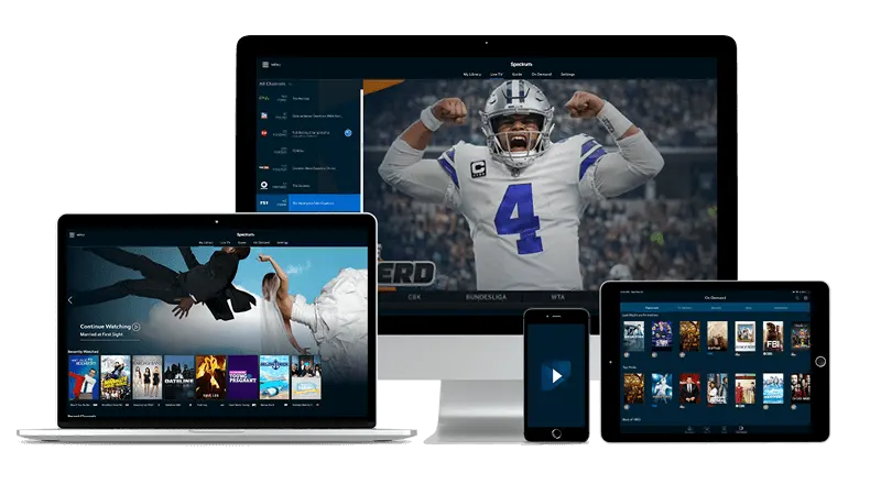 Balkan TV streamed simultaneously on monitor, laptop, tablet and smartphone